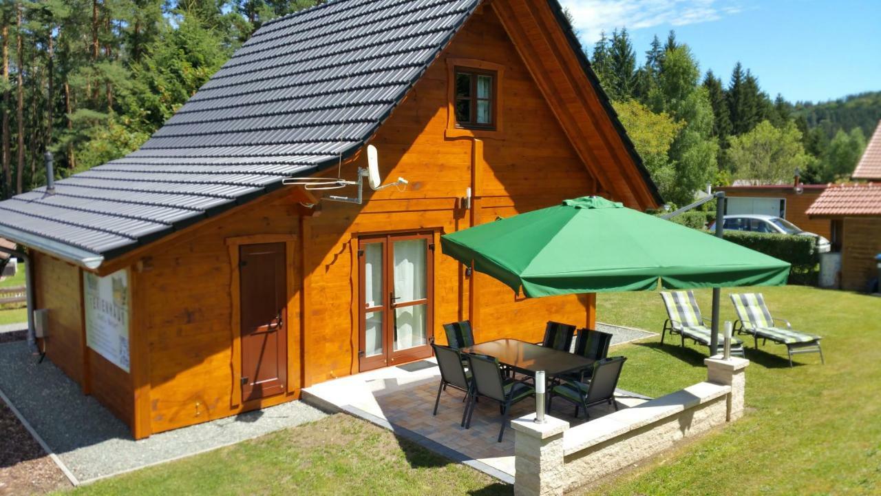 Ferienhaus Wolfs-Revier Drognitz Exterior foto