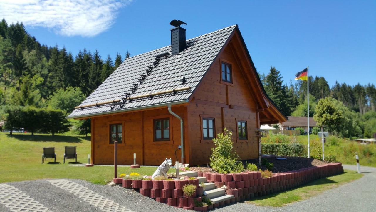 Ferienhaus Wolfs-Revier Drognitz Exterior foto