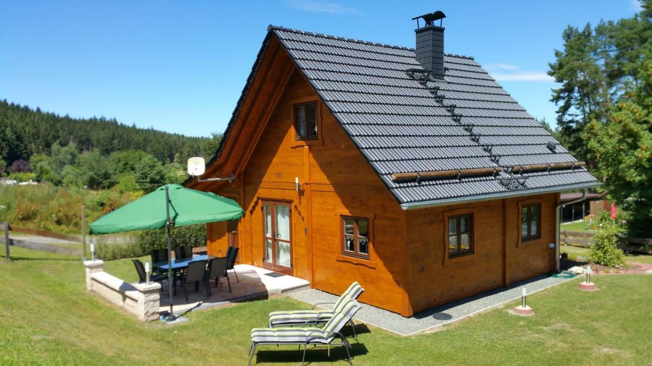 Ferienhaus Wolfs-Revier Drognitz Exterior foto