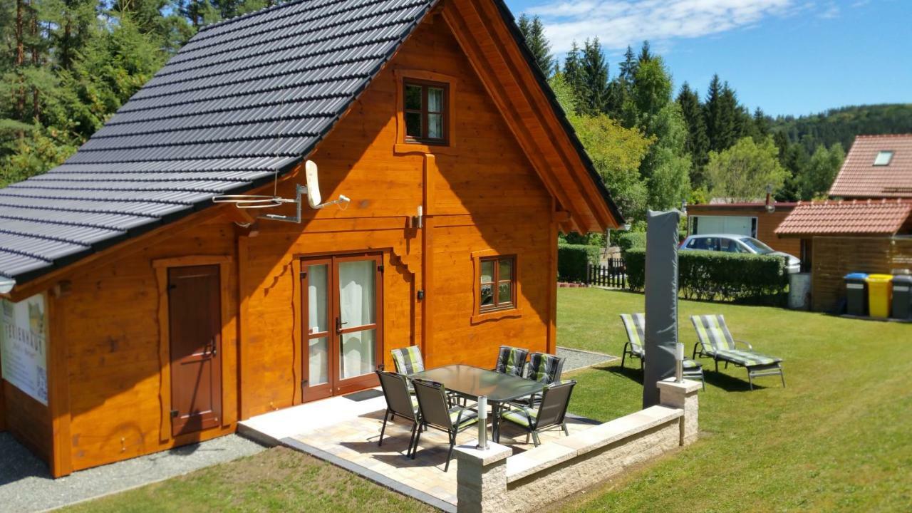 Ferienhaus Wolfs-Revier Drognitz Exterior foto